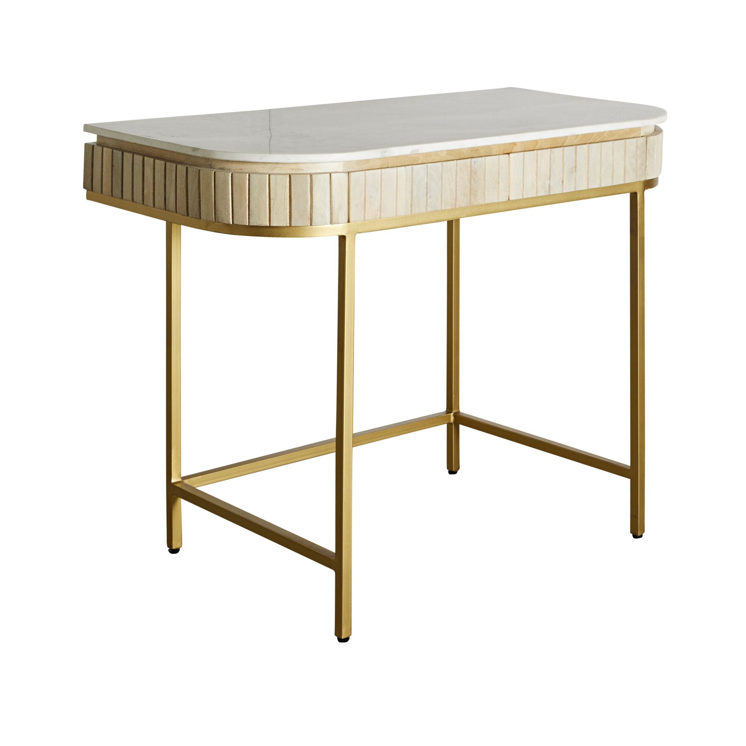 Deva Desk with Marble Top