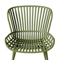 Lini Outdoor Dining Chair Khaki Green