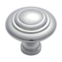 3055 Cupboard Knob Domed Chrome Plated D38xP35mm