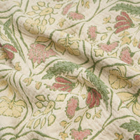 Jacquard Garden Cotton Throw 130x170cm Damask