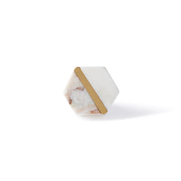 Ara Twin Geo Knob with Gold Detail 4.5cm