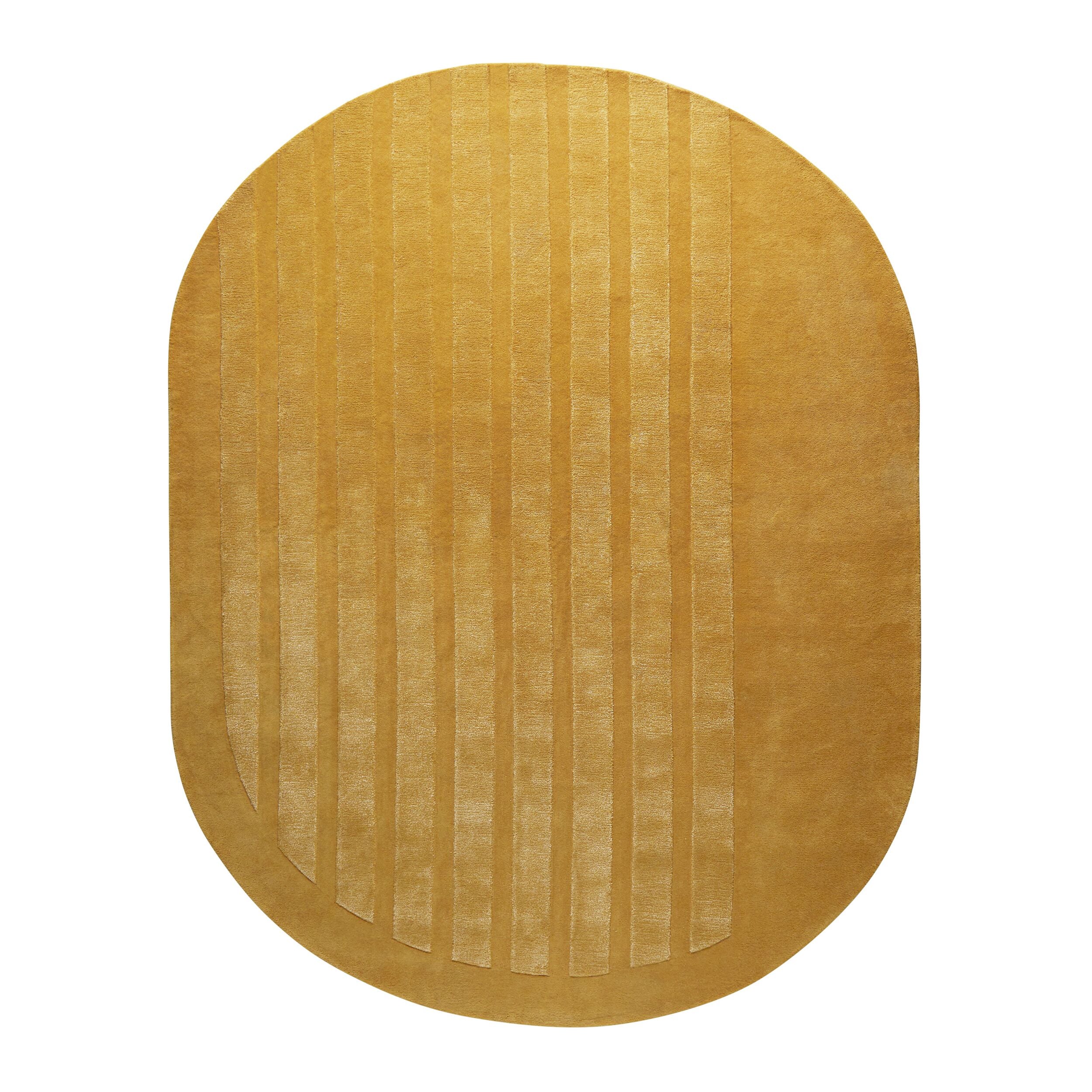 Leone Hand Tufted Gold Rug 300x240cm