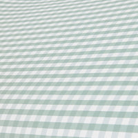 Amalfi Umbrella Scallop Edge Green/White Gingham