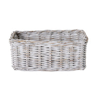 Lorne Basket Medium White Wash 49x30x22cm