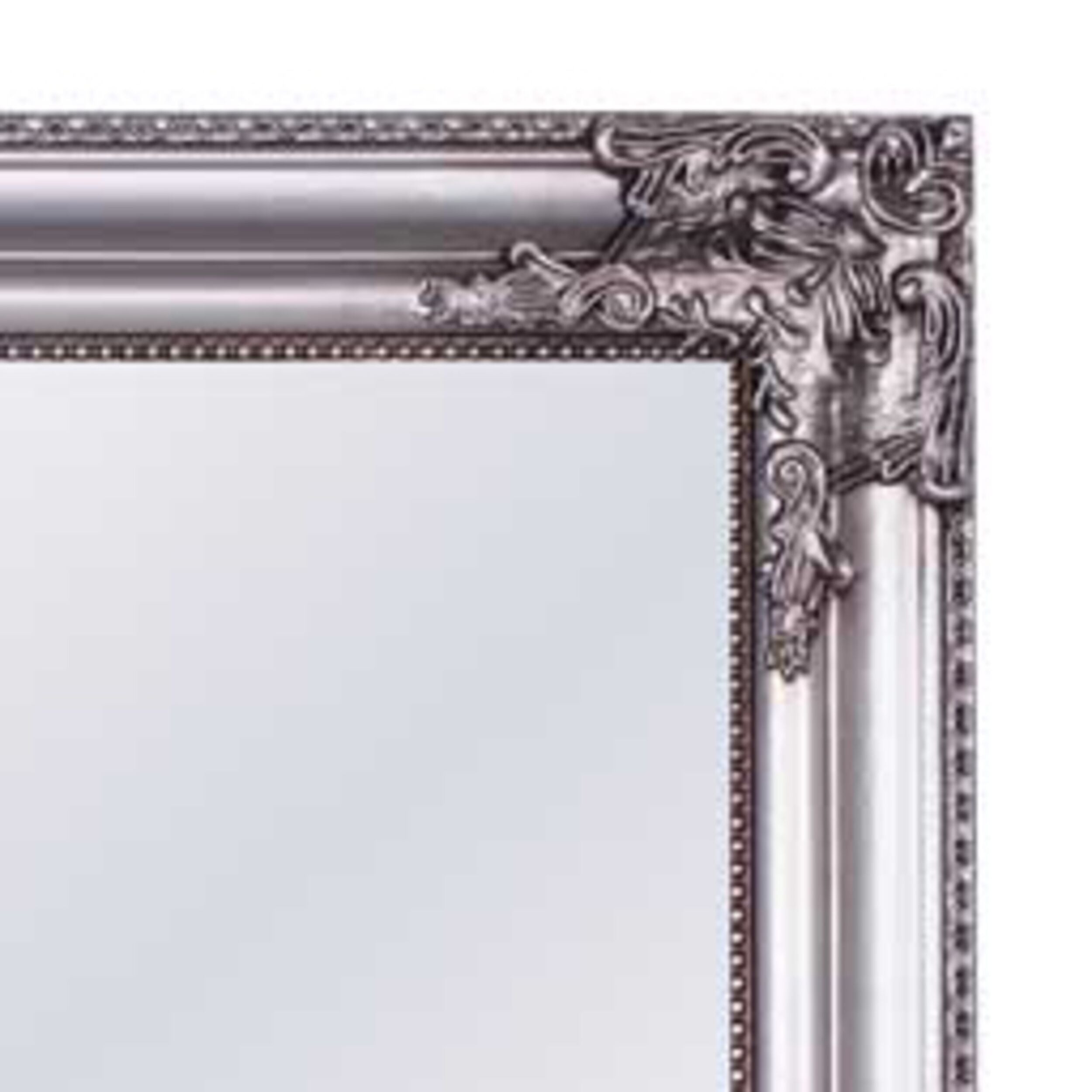 Willow Mirror Antique Silver 80x60cm