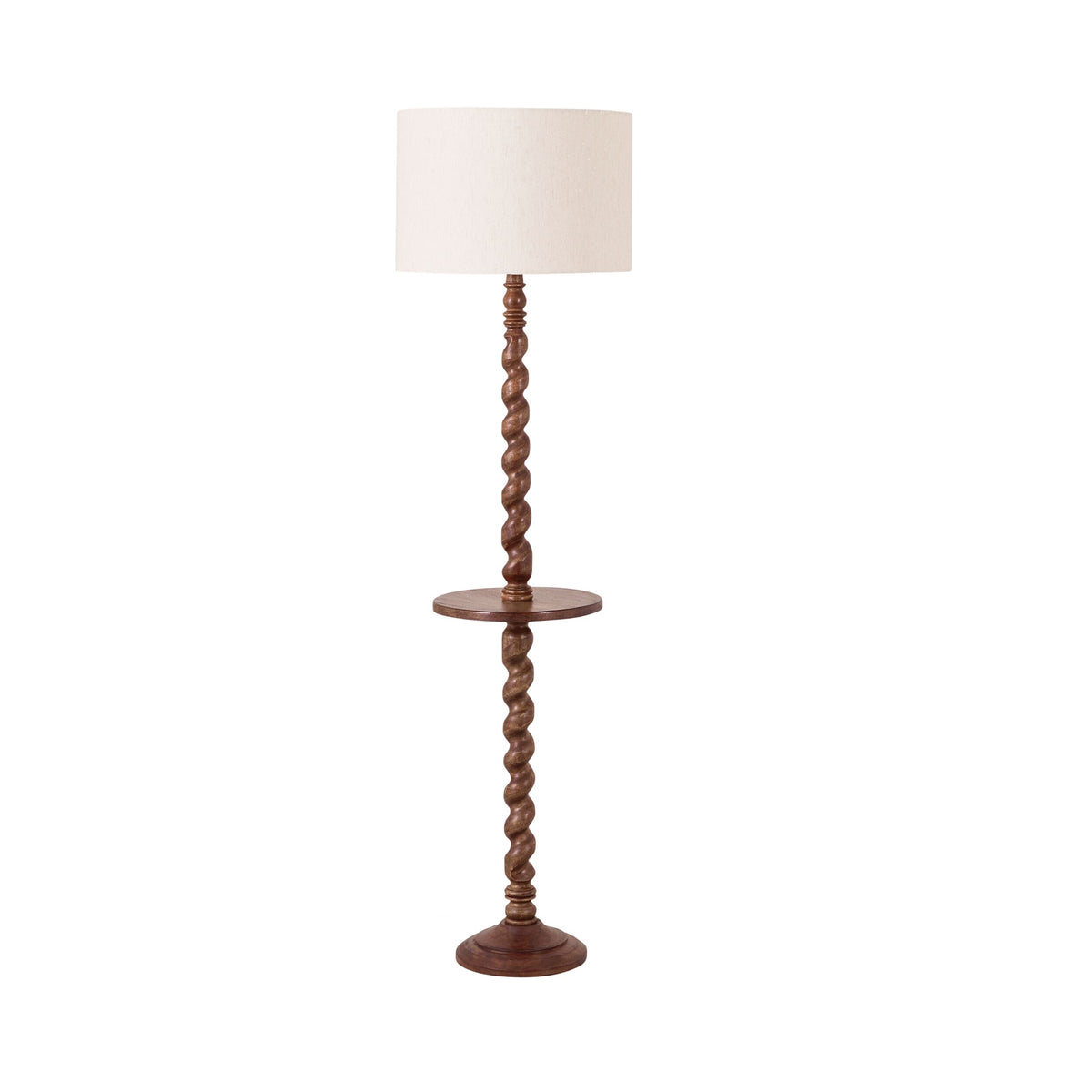 Monty Wooden Floor Lamp 161cm