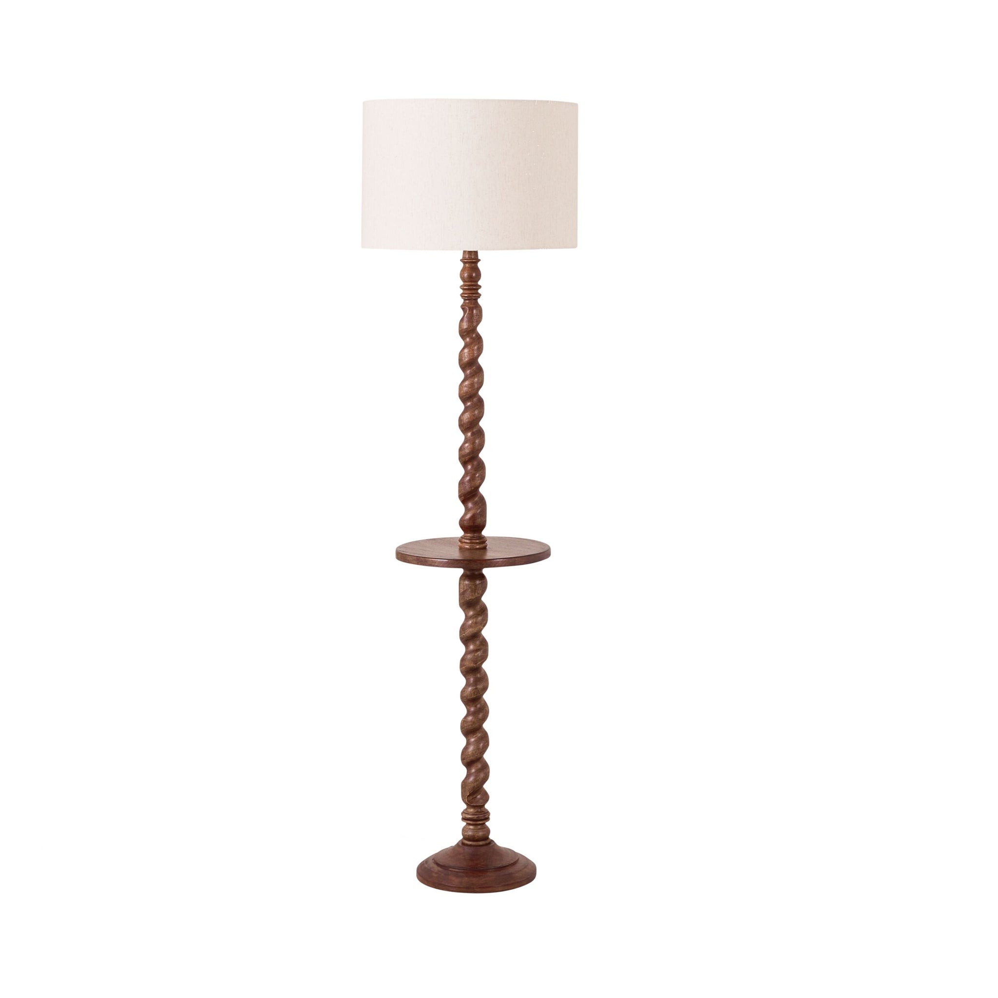Monty Wooden Floor Lamp 161cm