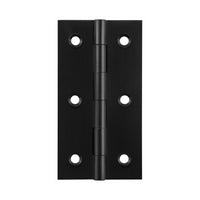 9698 Cabinet Hinge Fixed Pin Matte Black H76xW41mm