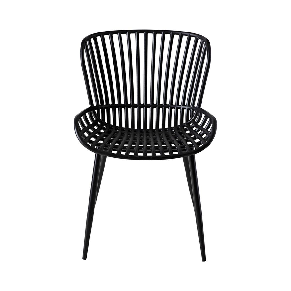 Lini Outdoor Dining Chair Black – Early Settler AU