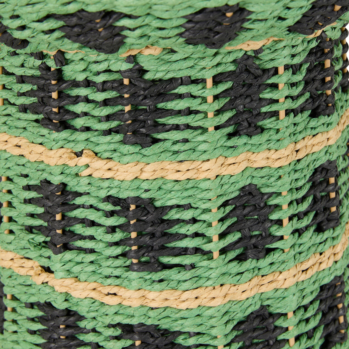 Wildkind Woven Petestal Basket with Handles