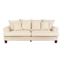 Lisette 3.5 Seater Sofa Dublin Linen