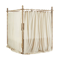 Hampton Mango Wood King Canopy Bed