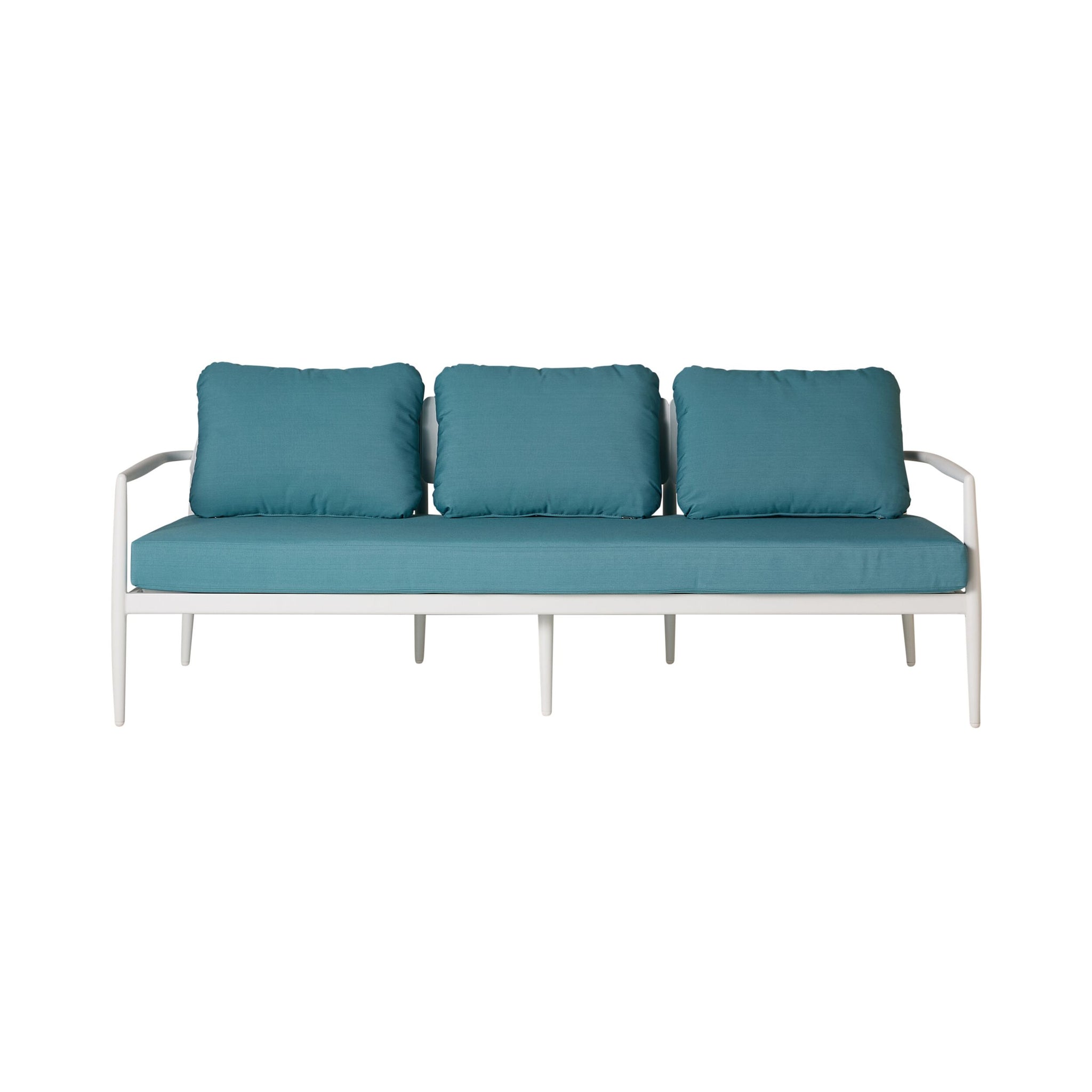 Poppie 3 Seater Sofa Chambray Blue