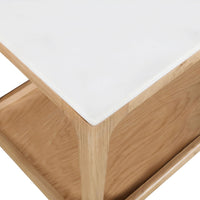 Lennon Marble Top Side Table