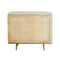 Deva 3 drawer Chest with Marble Top