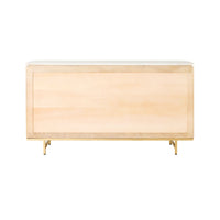 Deva 6 Drawer Chest with Marble Top