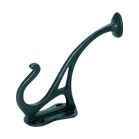 3944 Hat & Coat Hook Circular End Iron Matte Black H115xP90mm