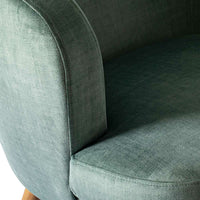 Neo Velvet Occasional Chair Green