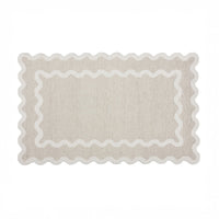 Bromby Scalloped Wool Rug 150x240cm
