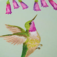 Folk Garden Round Dish Sage