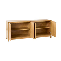 Avalon 4 Door Sideboard Light Oak