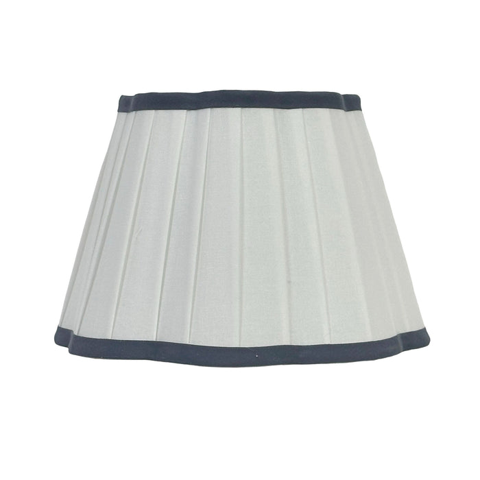 Ivy Pleated Tapered Shade White 35cm