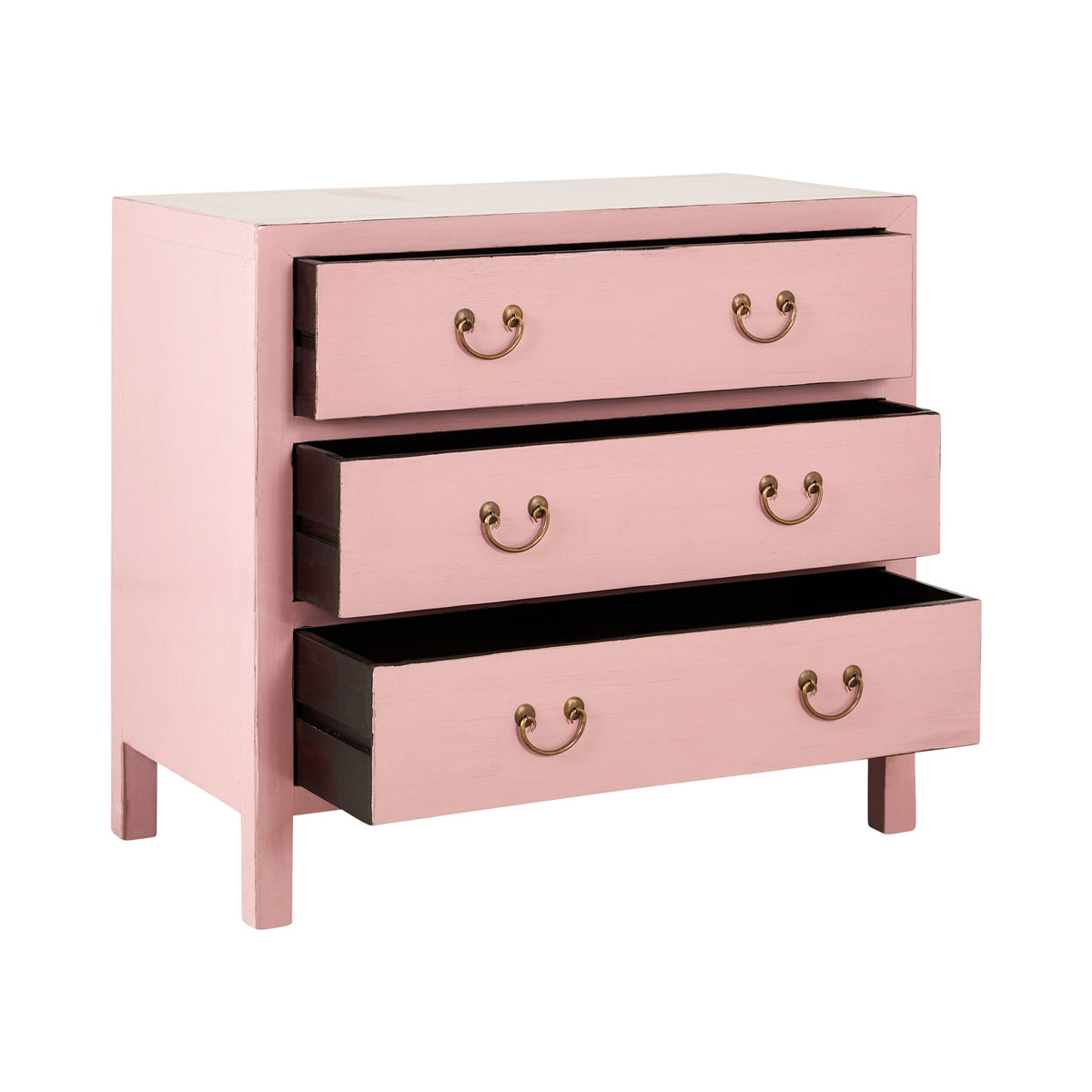 Sansha 3 Drawer Chest Blush Pink