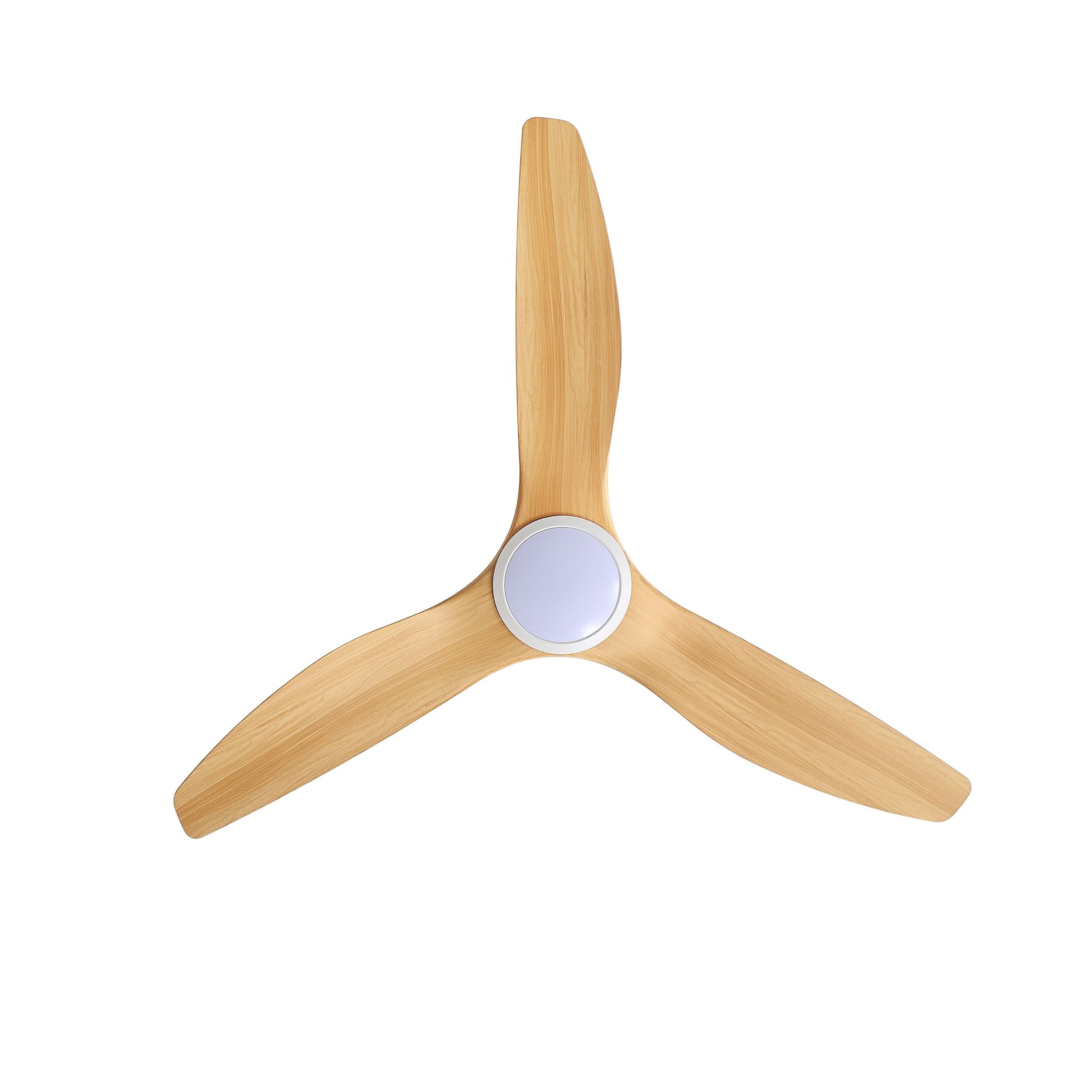 Harbour 162cm Indoor DC Fan - White with Natural ABS Blades