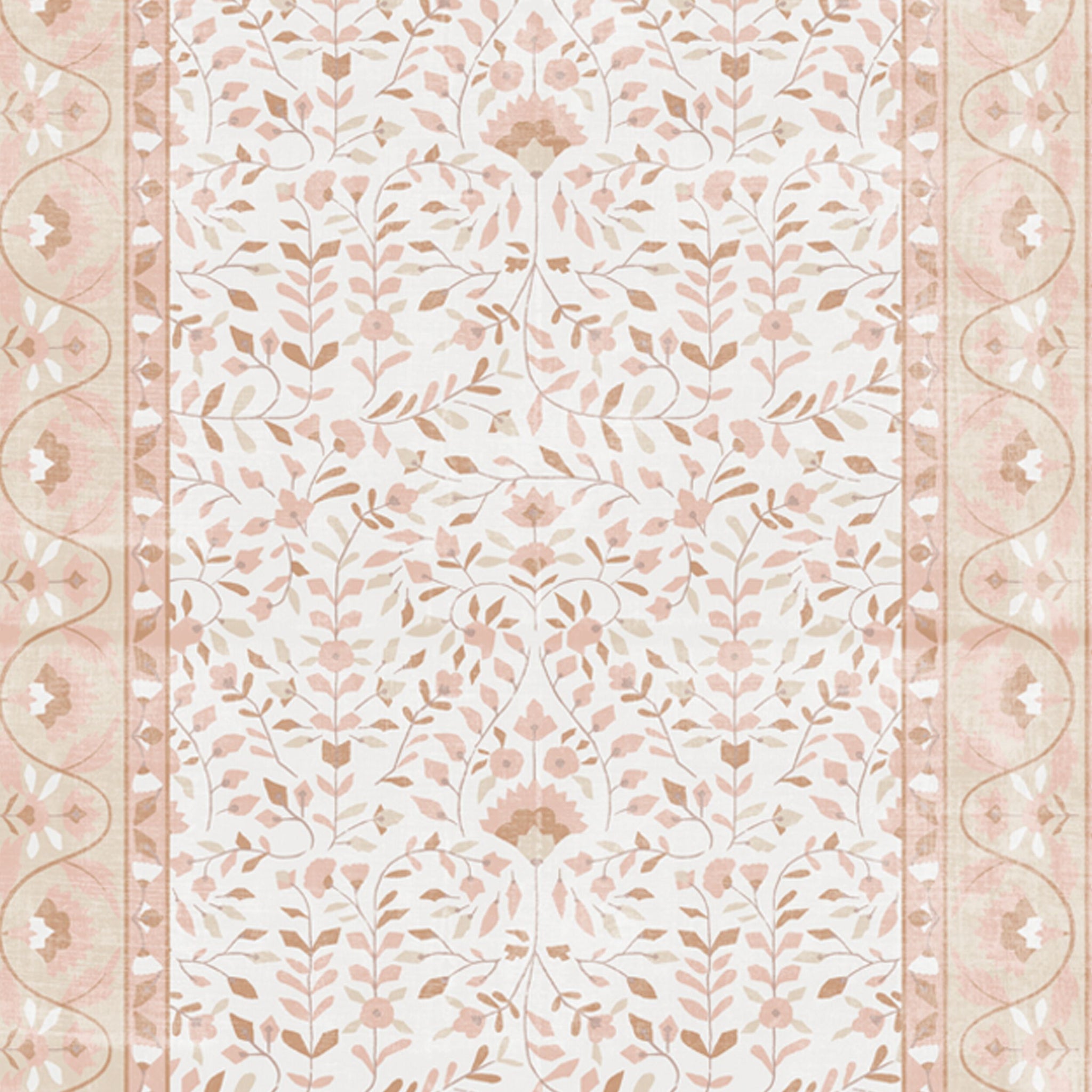 Roselle Silky Soft Washable Runner Rose Quartz 80x200cm