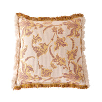 Jacquard Garden Cotton Cushion 50x50cm Brocade