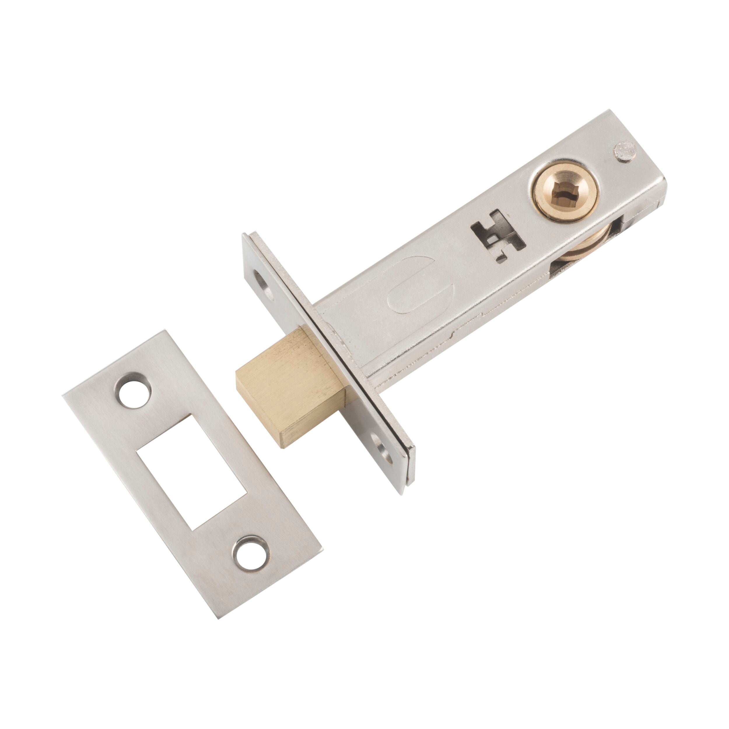 6237 Privacy Bolt Satin Nickel Backset 60mm