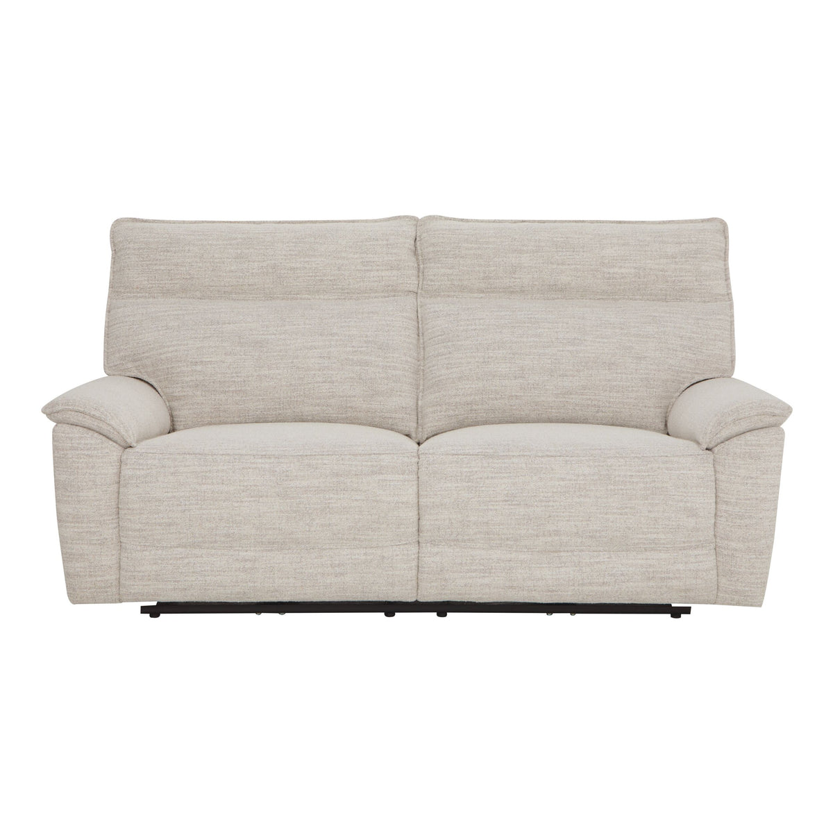 Dillon 3 Seater Recliner Natural Textured Slub