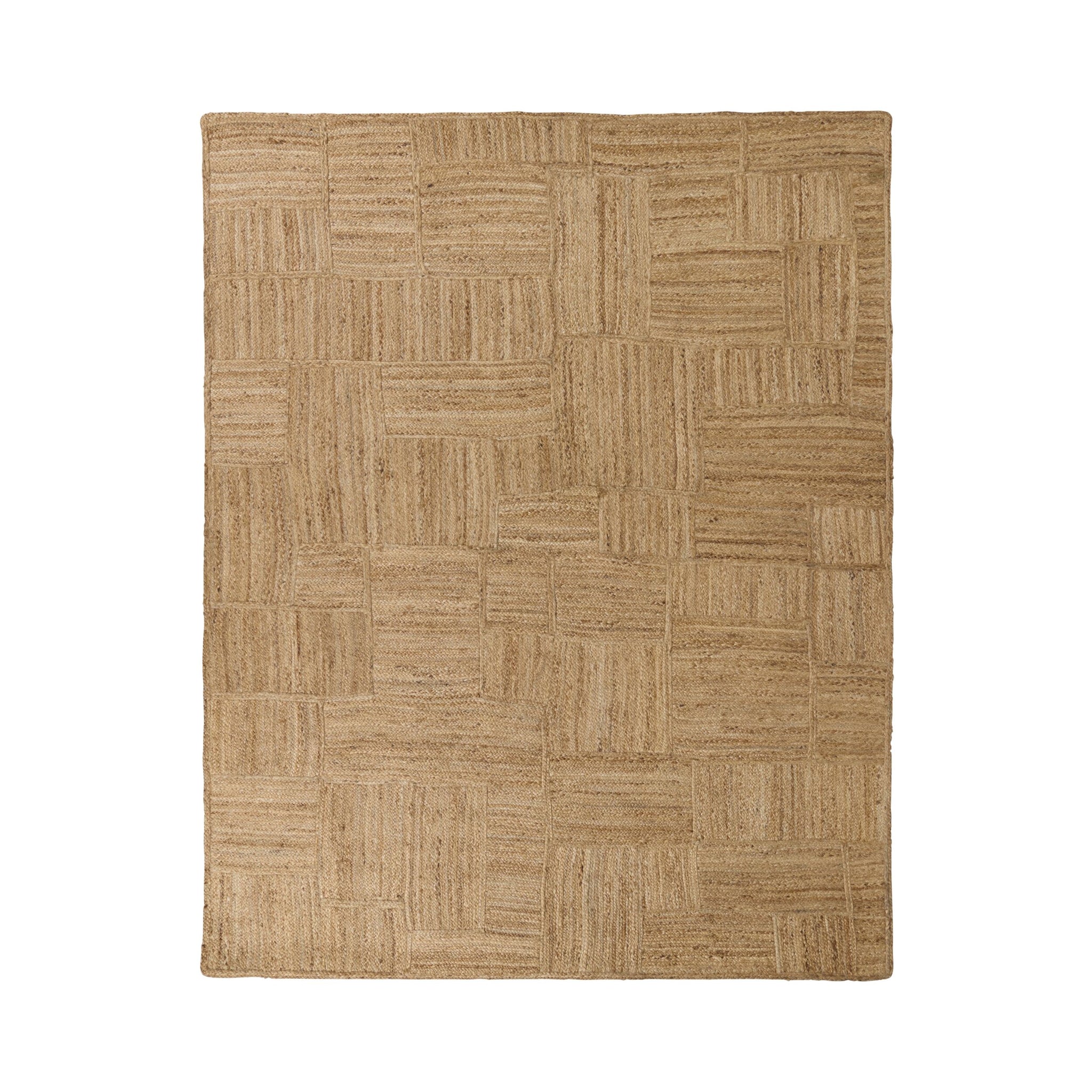 Palma Basket Weave Jute Rug 240x300cm