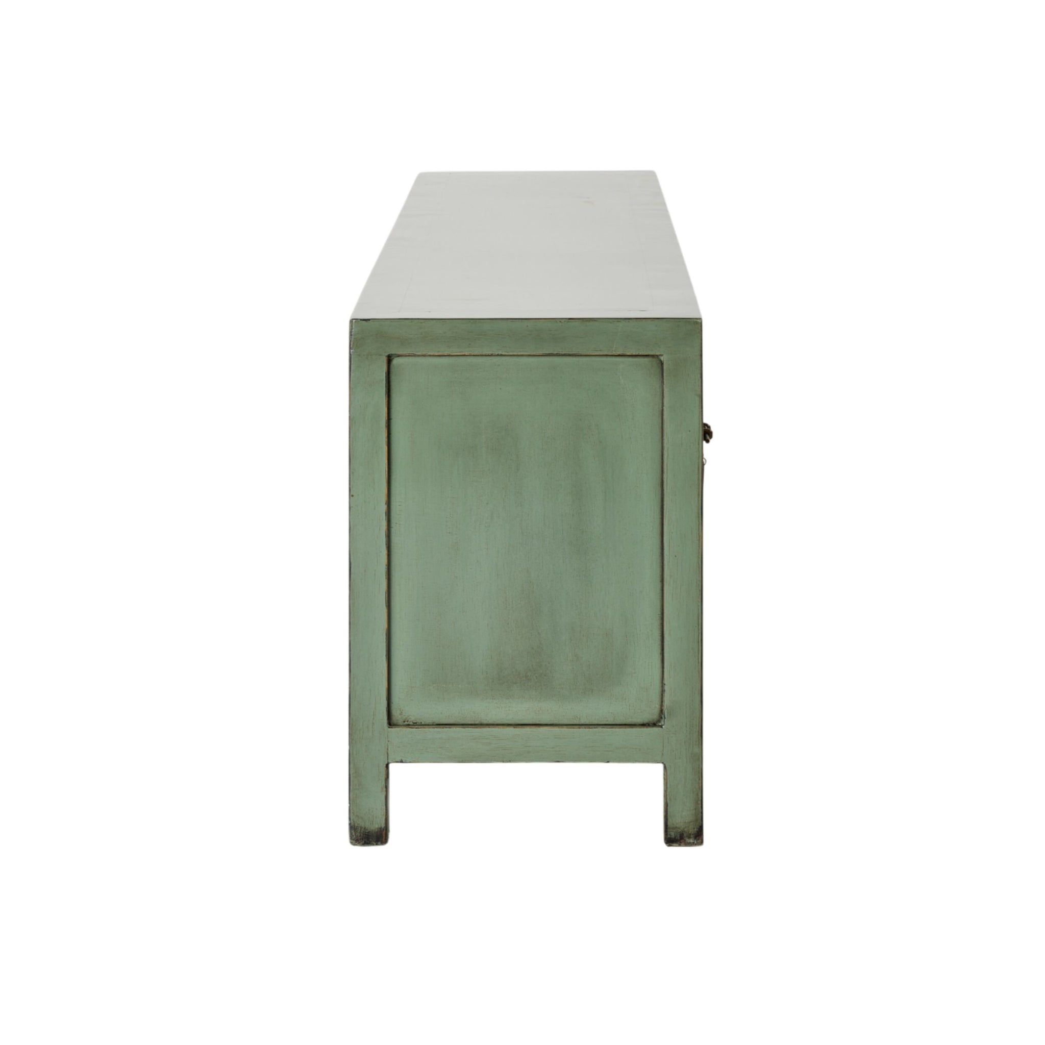 Sansha 6 Door TV Unit Sage Green