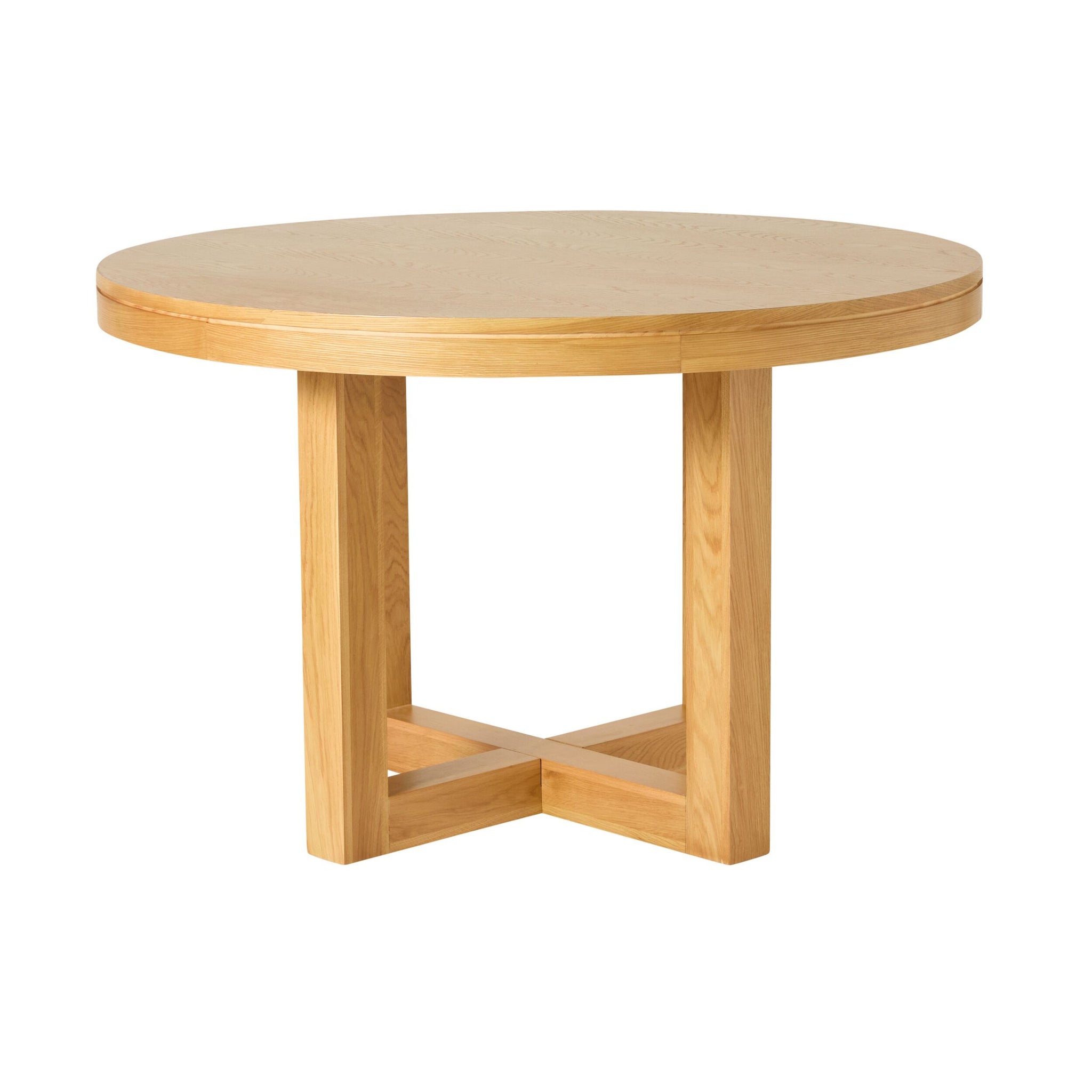 Avalon Round Dining Table Light Oak