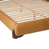 Eden Leather Queen Bed