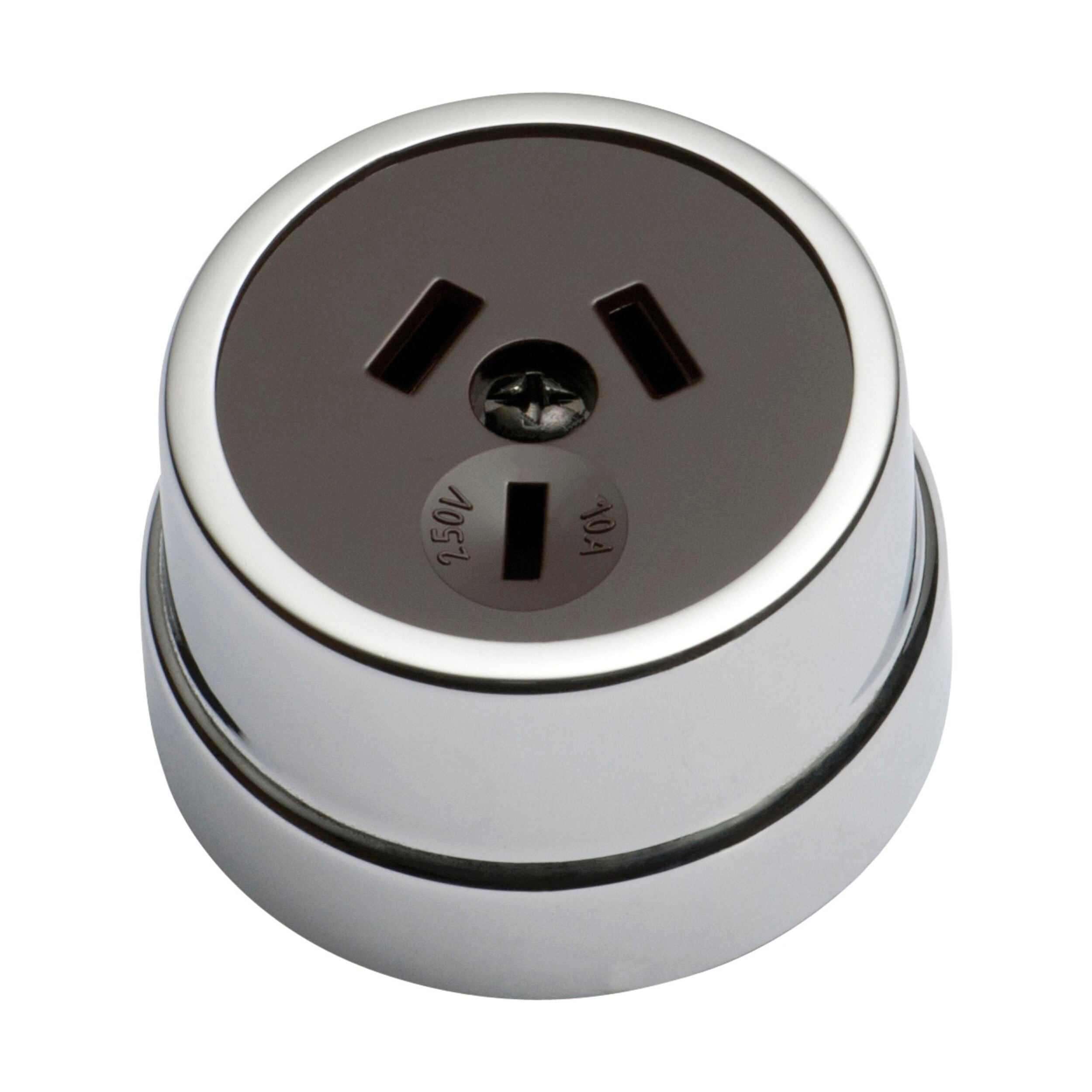 5779 Socket Traditional Brown Mechanism Chrome Plated D50xP30mm