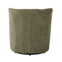 Amala Swivel Occasional Chair Fern Green Weave