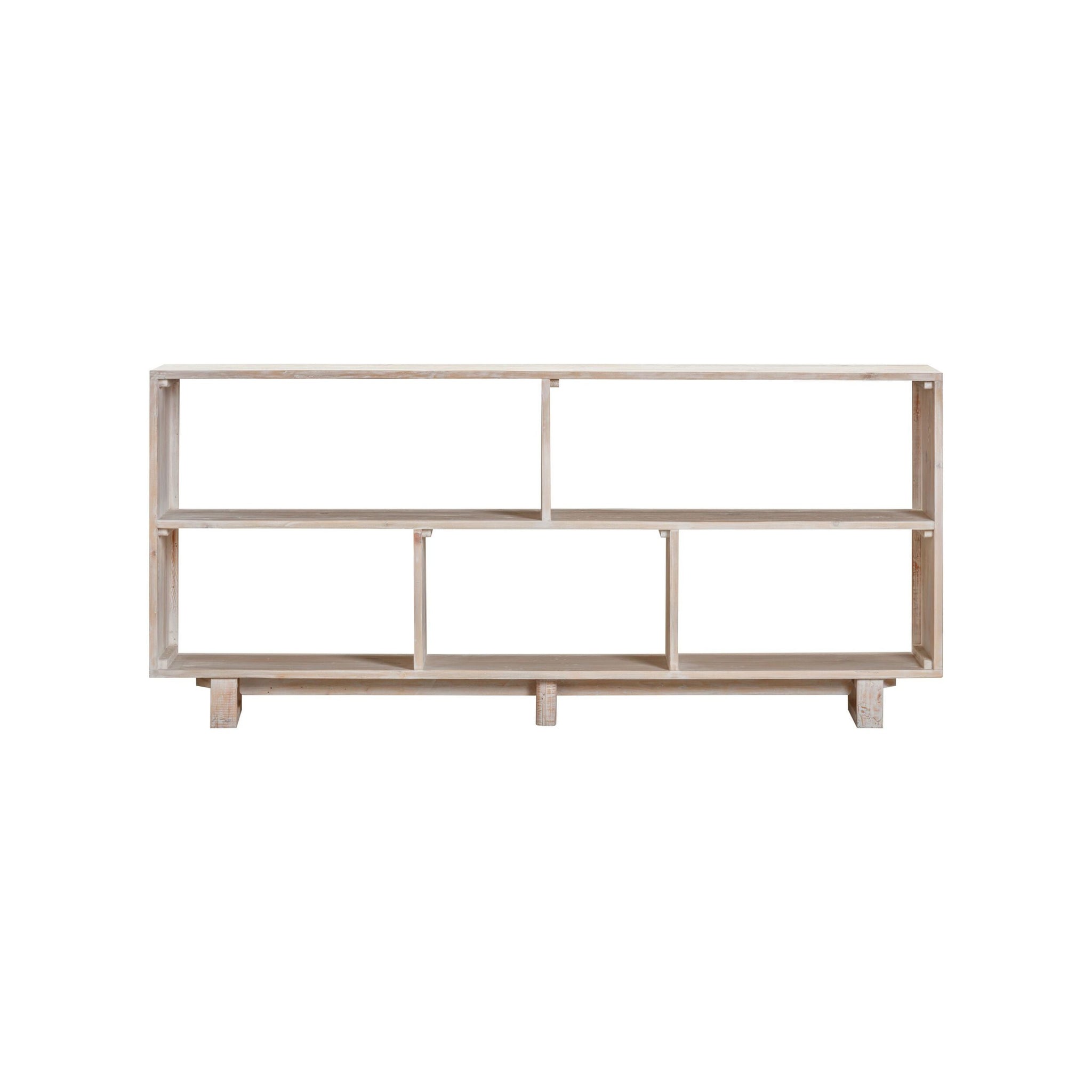 Daylesford Lowline Shelf W180 x H82 x D32.5cm White Wash