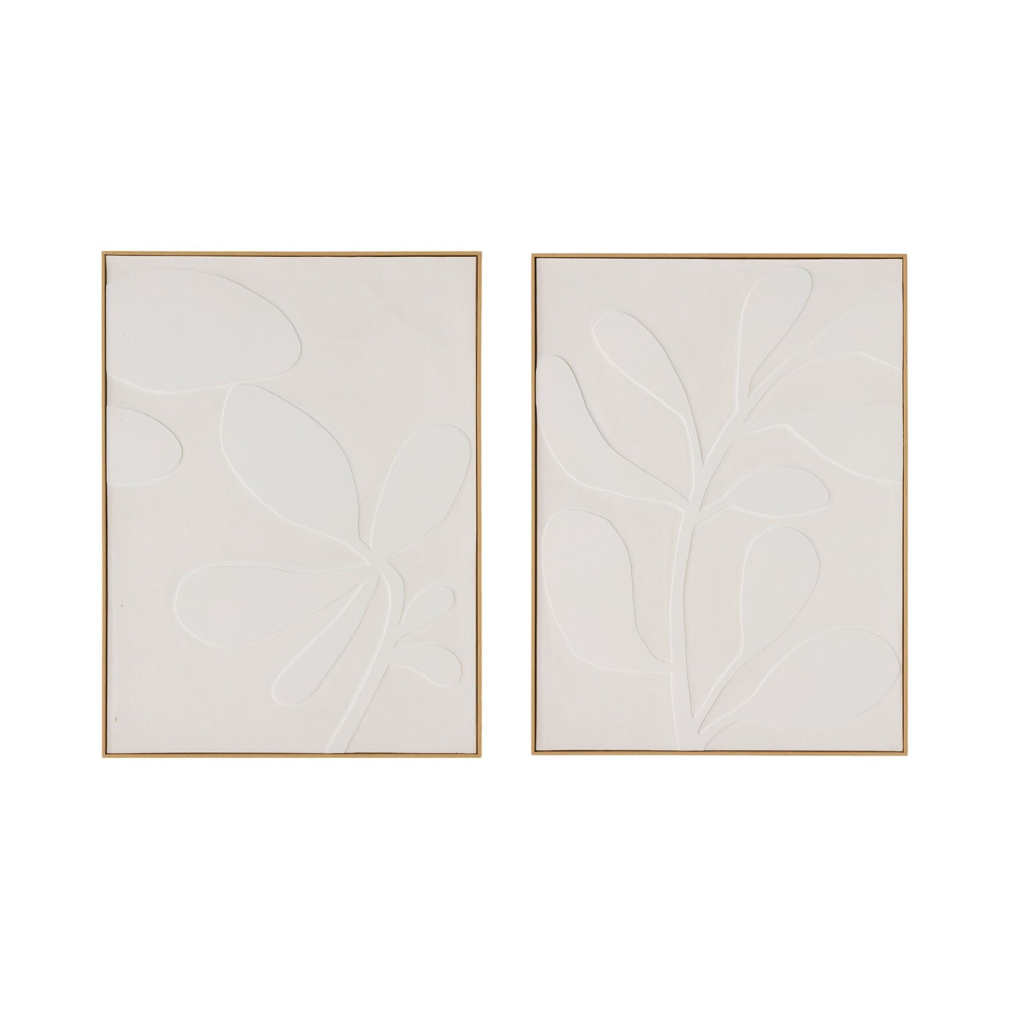 Succulent Impression Duo Framed Artwork 155x100cm