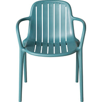 Blanka Dining Arm Chair Marine Blue