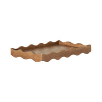 Sati Scalloped Medium Wooden Tray