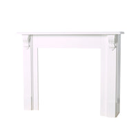 Belford Freestanding Mantel White 144cm