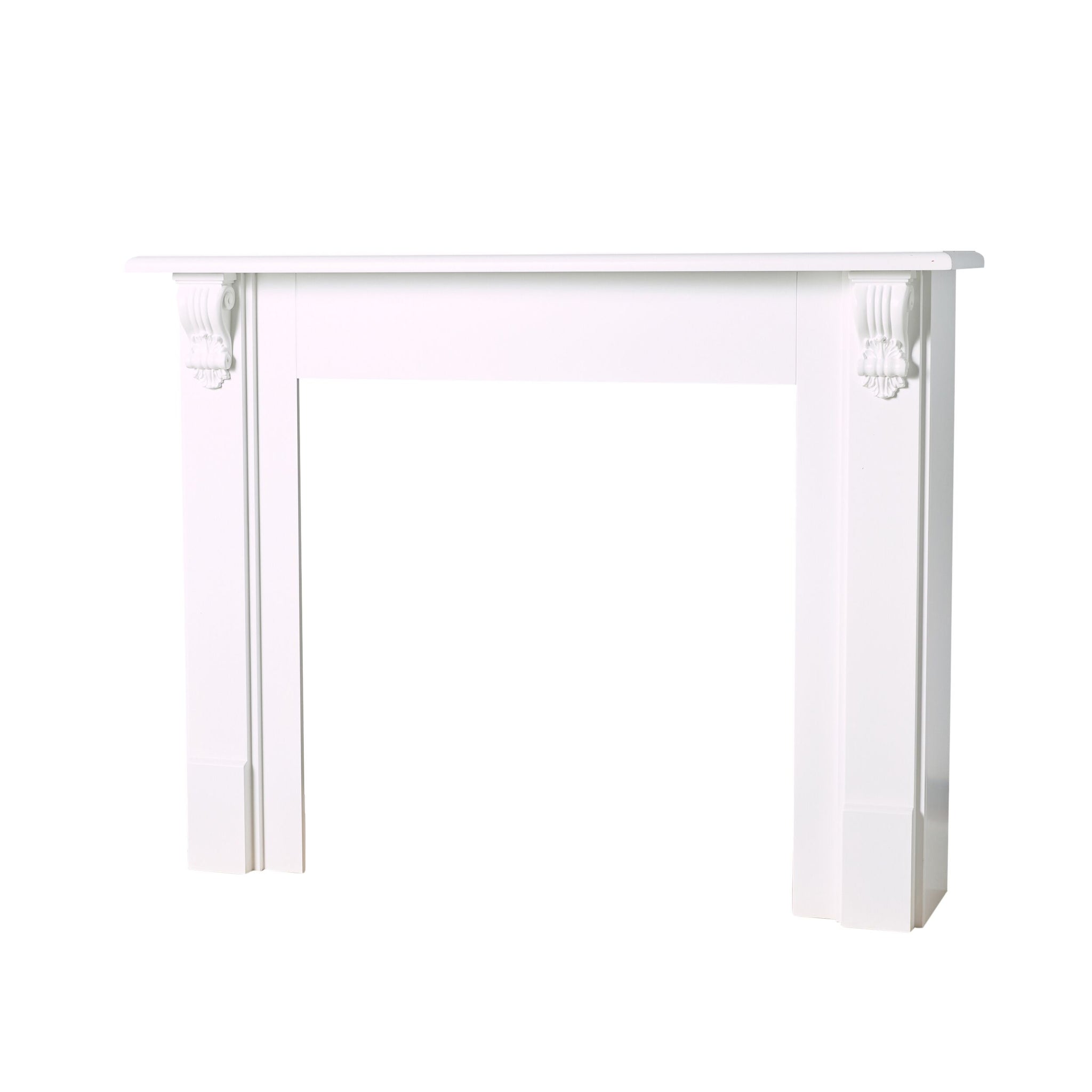Belford Freestanding Mantel White 144cm