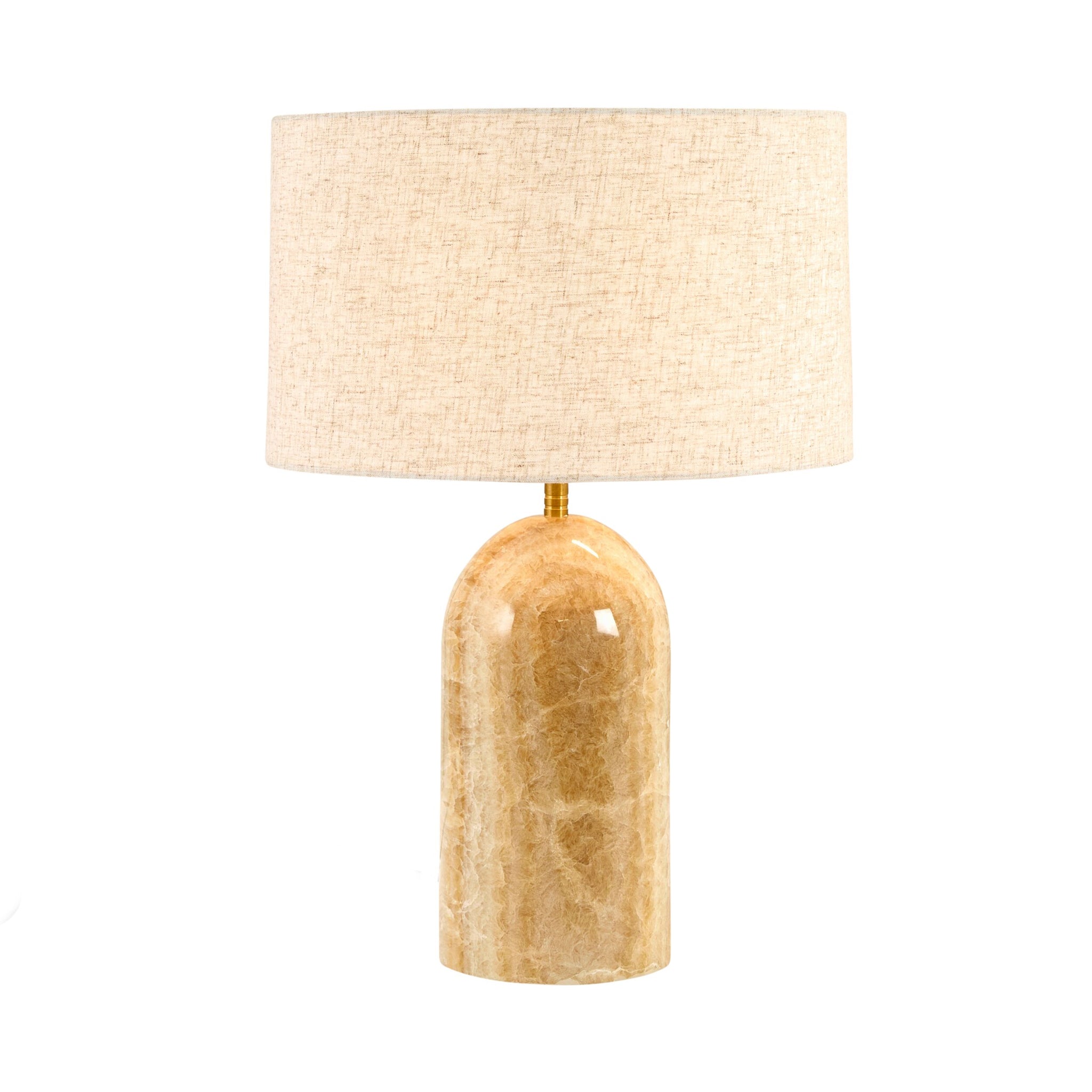 Toscano Marble Table Lamp Honey 55cm