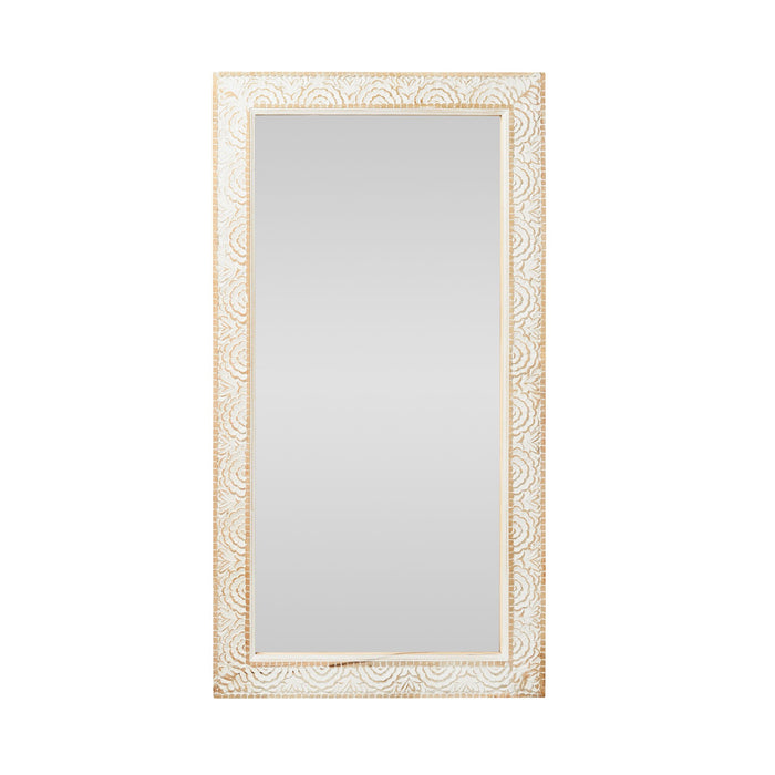 Frieze Handcarved Beaded Mirror 150x80cm