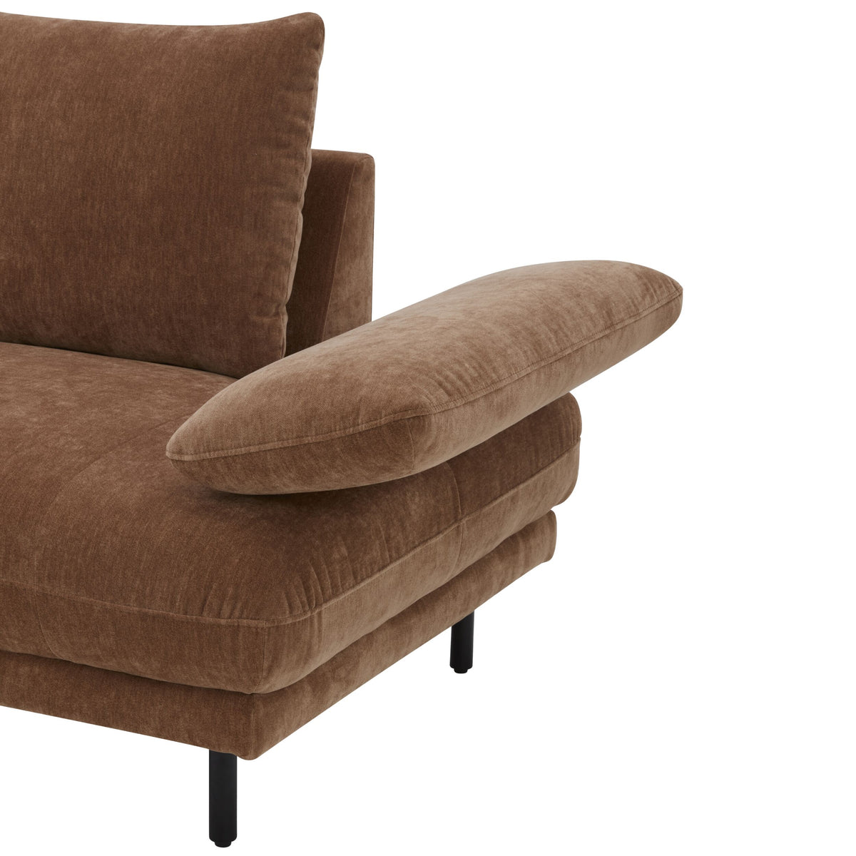Paolo 2 Seater Sofa Terracotta