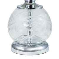 Glass Bulb Table Lamp 35cm