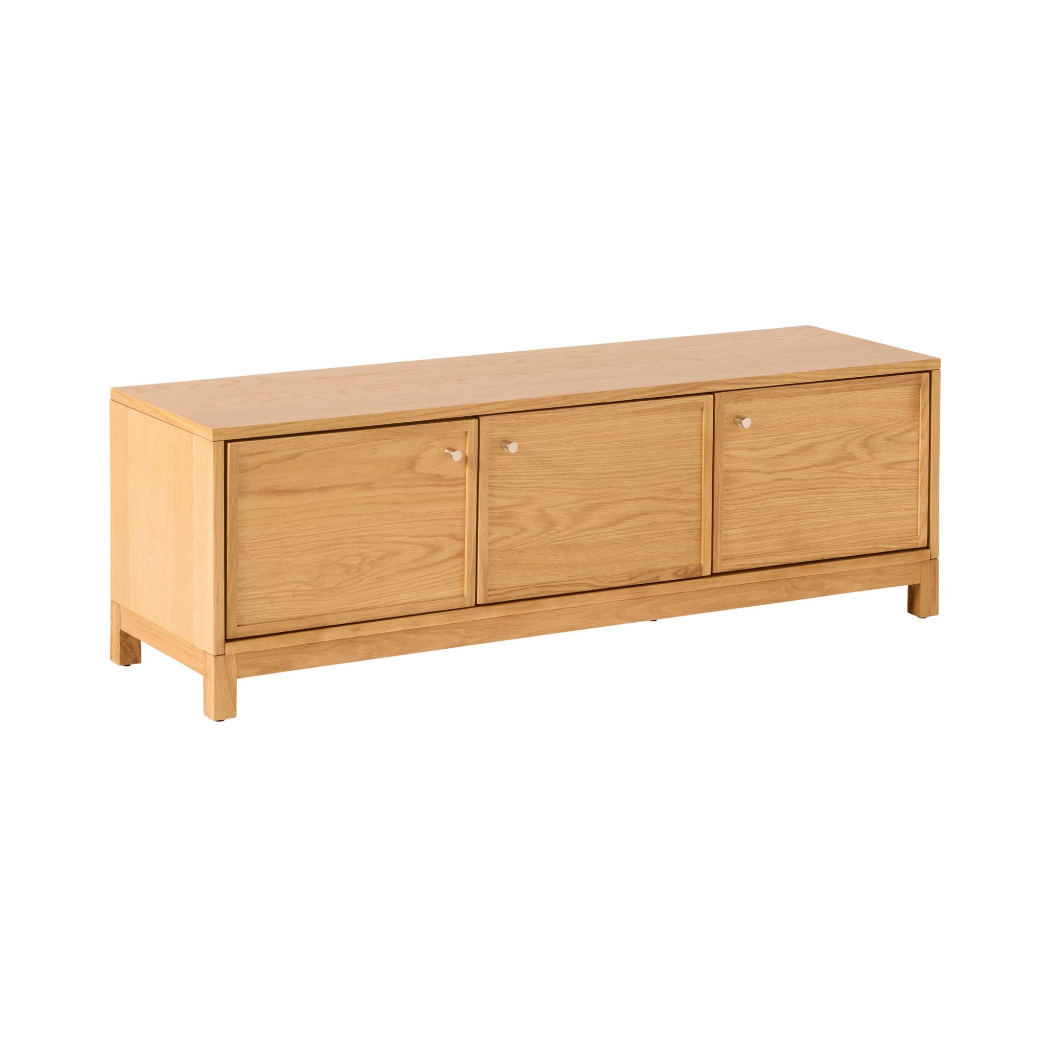 Avalon 3 Door Entertainment Unit Light Oak