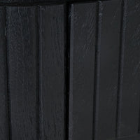Deva Large 3 drawer Desk Black